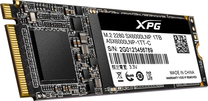 ADATA XPG SX6000 Lite 1TB, M.2 2280 / M-Key / PCIe 3.0 x4
