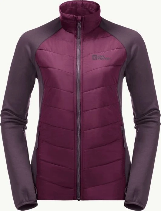 Jack Wolfskin Glaabach 3in1 Funktionsjacke grapevine (Damen)