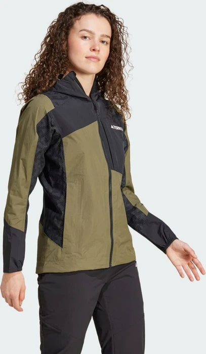 adidas Terrex Xperior Hybrid Rain.RDY Funktionsjacke olive strata/black (Damen)