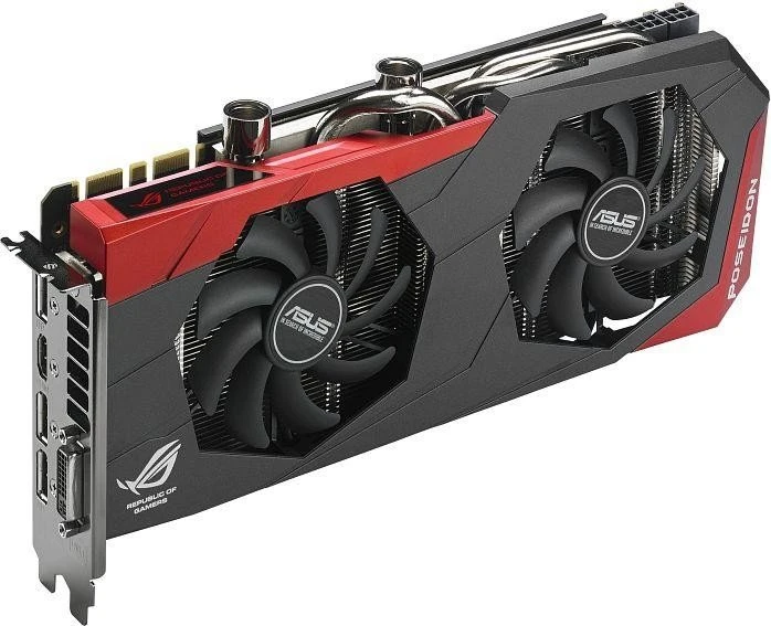 ASUS ROG Poseidon GeForce GTX 980 Platinum, POSEIDON-GTX980-P-4GD5, 4GB GDDR5, DVI, HDMI, 3x DP