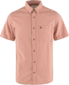 Fjällräven Övik Travel Hemd kurzarm dusty rose (Herren)