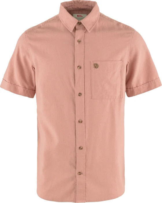 Fjällräven Övik Travel Hemd kurzarm dusty rose (Herren)