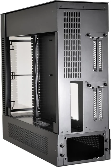 Lian Li PC-O12, schwarz, Glasfenster