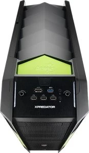 AeroCool XPredator Evil Green Edition, Acrylfenster