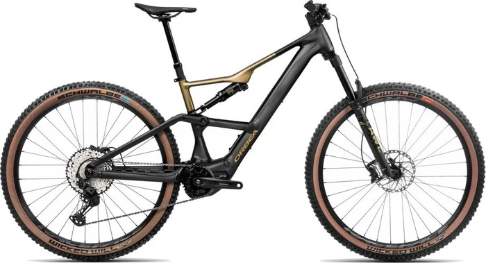 Orbea Rise SL H20 diamond black/splash olive green Modell 2025