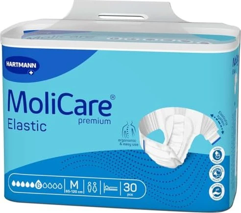 Hartmann MoliCare Premium Elastic 6 Tropfen Schutzhose Größe M, 30 Stück