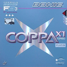 Donic Coppa X1 Turbo Platin Belag