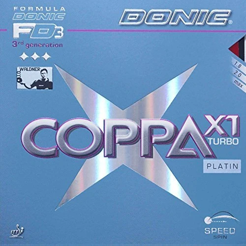 Donic Coppa X1 Turbo Platin Belag