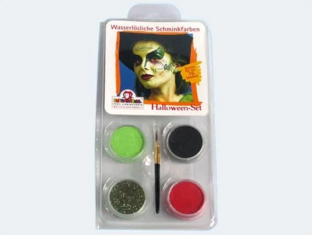 Eulenspiegel Halloween-Set Schmink-Palette