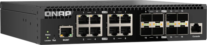 QNAP QSW-M3200R Desktop 10G Managed Switch, 8x RJ-45, 8x SFP+