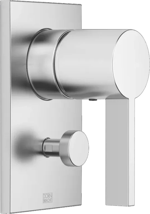 Dornbracht UP-Einhandbatterie mit Umstellung chrom gebürstet