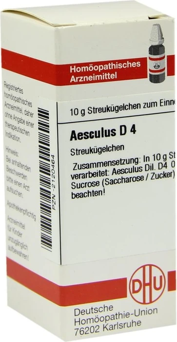 DHU Aesculus Globuli D4, 10g