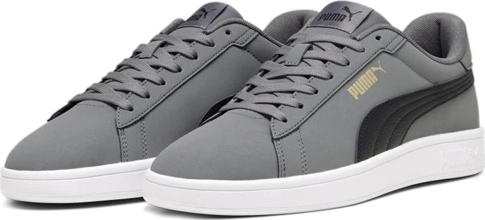 Puma Smash 3.0 Buck Sneakers cool dark grey/puma black/puma gold/puma white (Damen)