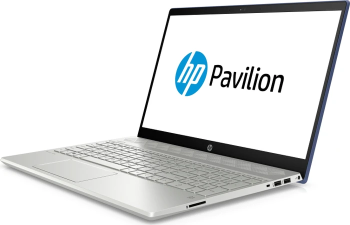 HP Pavilion 15-cs0152ng, Sapphire Blue/Natural Silver, Core i5-8250U, 8GB RAM, 256GB SSD, 1TB HDD, GeForce MX130, DE
