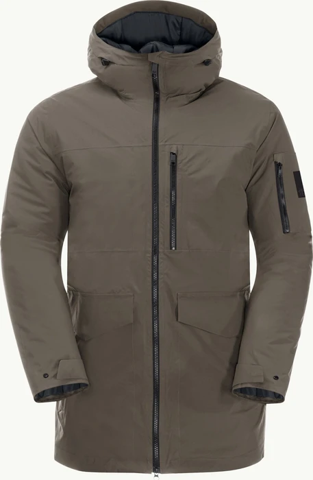 Jack Wolfskin Koenigsbau Parka Funktionsjacke cold coffee (Herren)