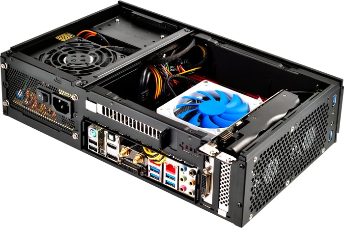 SilverStone Milo ML06-E, schwarz, Mini-ITX