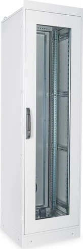 Digitus Professional Indoor Serverschrank 42HE, Sicherheitsglastür, IP55, grau, 600mm tief