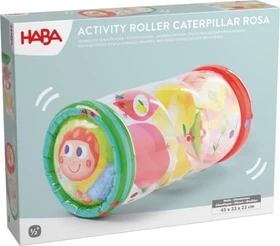 HABA Krabbelrolle Raupe Rosa