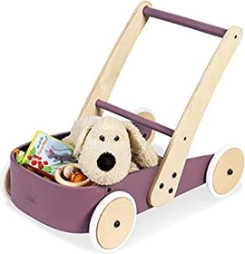Pinolino Fiete Lauflernwagen brombeer