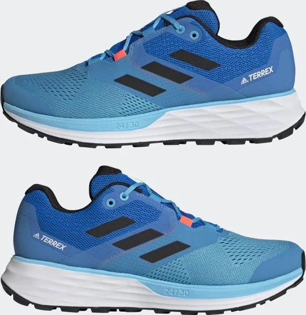adidas Terrex Two Flow blue rush/core black/turbo (Herren)