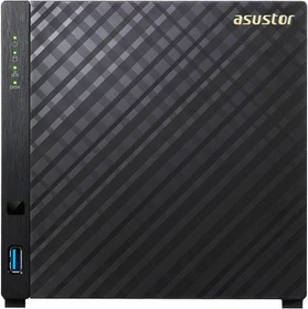 Asustor AS3204T, 2GB RAM, 1x RJ-45 1000Base-T, 3x USB-A 3.0 (90IX00W1-BW3S10)