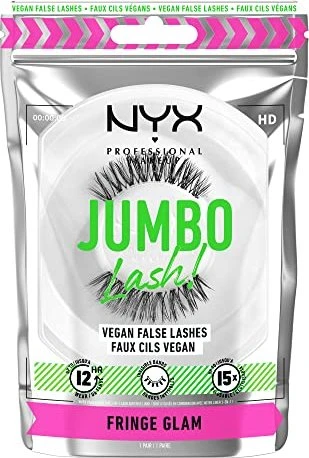 NYX Jumbo Lash! Vegan Wimpern Fringe Glam, 1 Stück