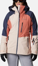 Columbia Platinum Peak Funktionsjacke dark coral/peach blossom (Damen)