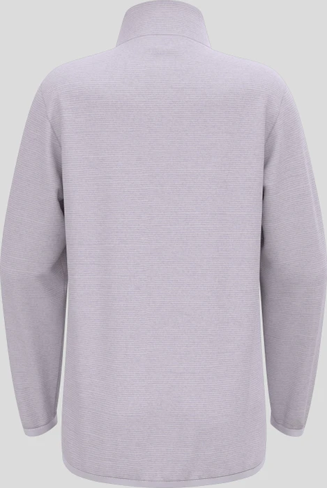 Odlo Roy Stripe 1/2 Zip Funktionsshirt langarm misty lilac/gray ridge (Junior)