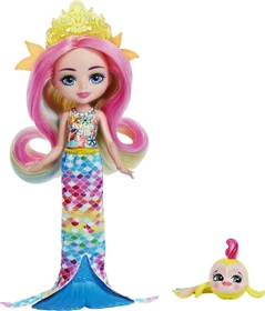 Mattel Royal Enchantimals Ocean Kingdom - Radia Rainbow Fish & Flo