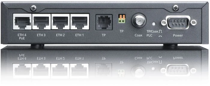 devolo dLAN 500 AVpro Uni, HomePlug AV, F-Buchse/Koaxial, RJ-45