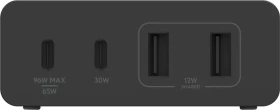 Belkin BoostCharge Pro 4-Port-GaN-Ladegerät 108W schwarz