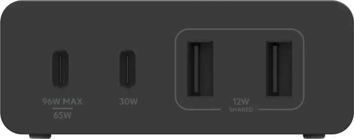 Belkin BoostCharge Pro 4-Port-GaN-Ladegerät 108W schwarz