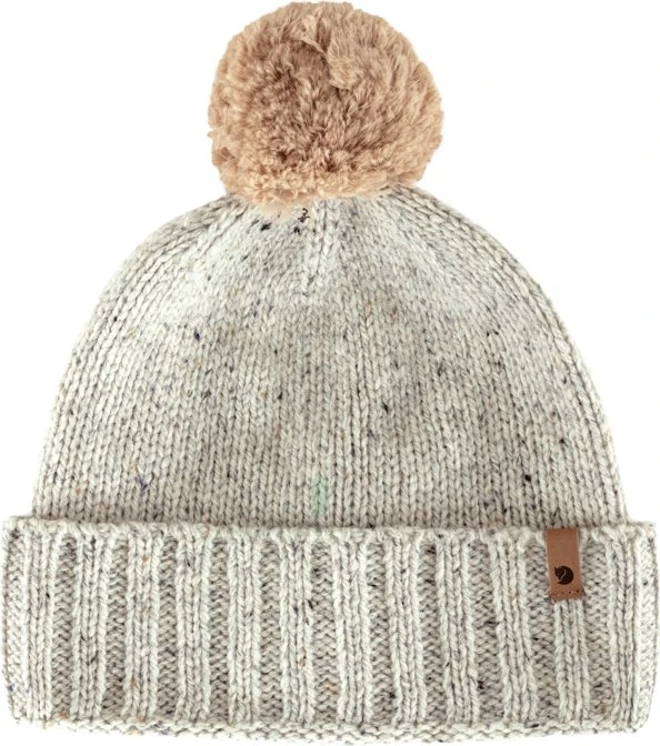 Fjällräven Övik Pom Mütze chalk white