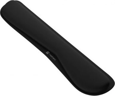 Natec Chimpunk 2-in-1 Ergonomisches Set Mauspad und Handgelenkauflage, schwarz
