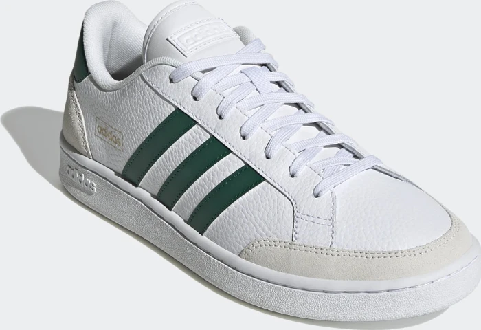 adidas Grand Court SE cloud white/collegiate green/orbit grey