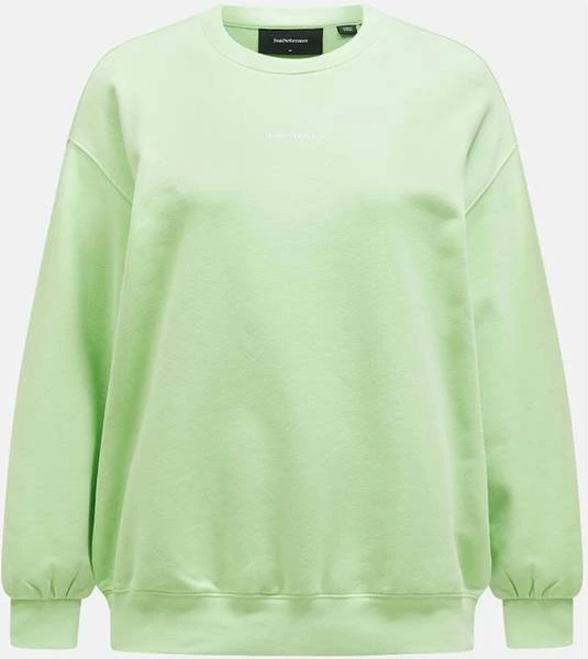 Peak Performance Original Terry Crew Sweatshirt vivid green (Damen)