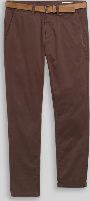 Tom Tailor Chino mit Gürtel Hose braun (Herren)