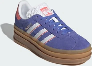 adidas Gazelle Bold real lilac/cloud white/gold metallic (Junior)