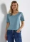 Street One Herzausschnitt T-Shirt kurzarm glacier blue (Damen) Vorschaubild