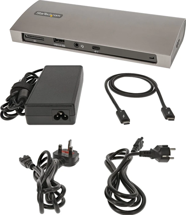 StarTech Dual DP 4K 60Hz Thunderbolt 4 Dock, Thunderbolt 4 [Buchse]