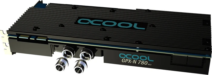 Alphacool GPX SLI Connector Dual asymetric - 4-Slot, Acryl, Acetal
