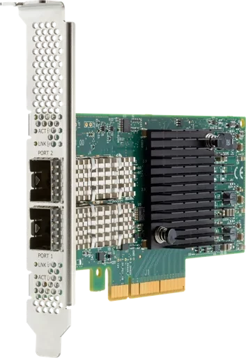 HPE Ethernet 10/25 Gb SFP28-Adapter, 2x SFP28, PCIe 3.0 x8