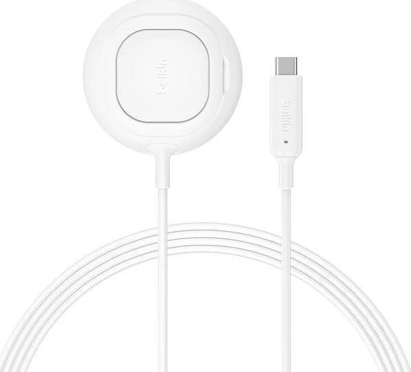 Belkin UltraCharge Magnetisches Ladegerät mit Qi2 25W viereckig weiß