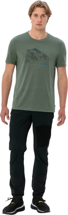 Vaude Tekoa III Funktionsshirt kurzarm agave (Herren)