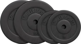 Gorilla Sports Hantelscheiben Kunststoff Set 30kg