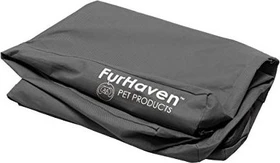 FurHaven Ersatzbezug für Hundebett M, wasserabweisend, schmutzabweisend, 76x51cm, schwarz