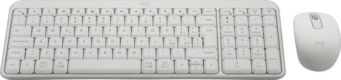 Logitech MK250 Compact Wireless Combo Off-White, Bluetooth, IT