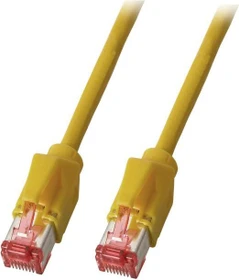 EFB Elektronik PUR Superflex Industrial-Patchkabel schleppkettentauglich, Cat5e, S/UTP, RJ-45/RJ-45, 5m, gelb