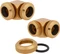 Corsair Hydro X Series XF Hardline, OD Fitting 90° 12mm, gold, 2er-Pack Vorschaubild