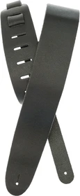 D'Addario Basic Leather Guitar Strap Black